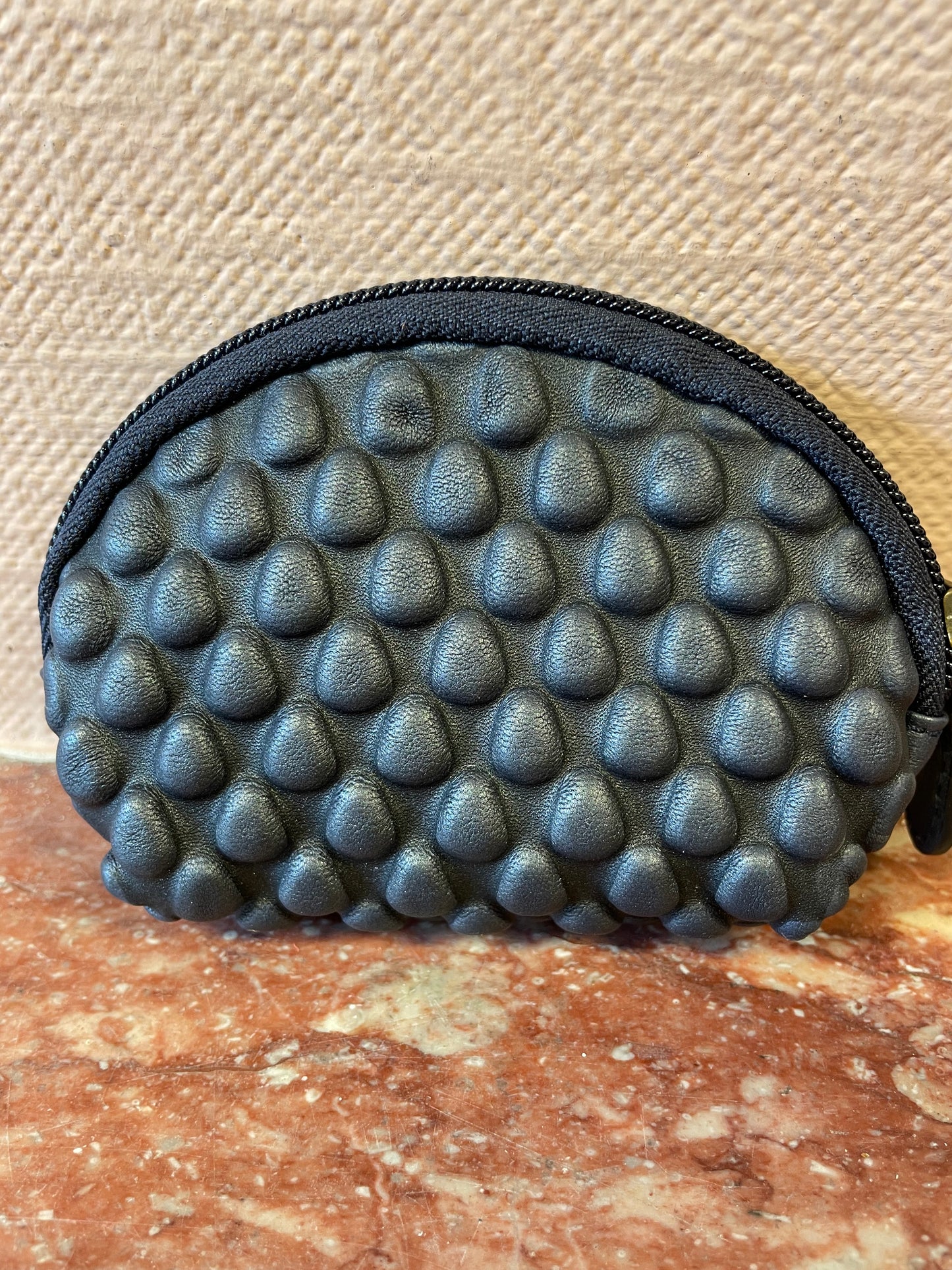 Tissa Fontaneda Half Moon Purse Marine