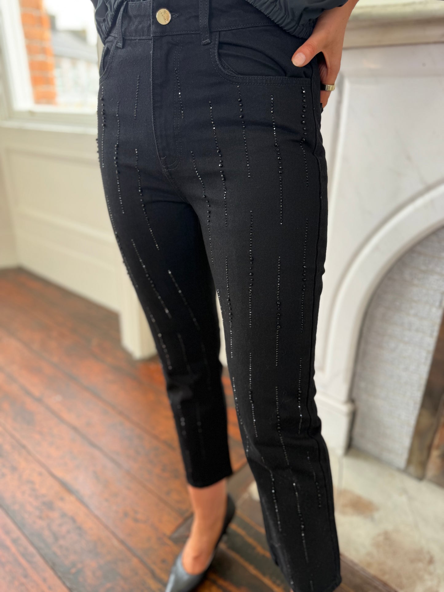 Iblues Dianashine Denim in Black