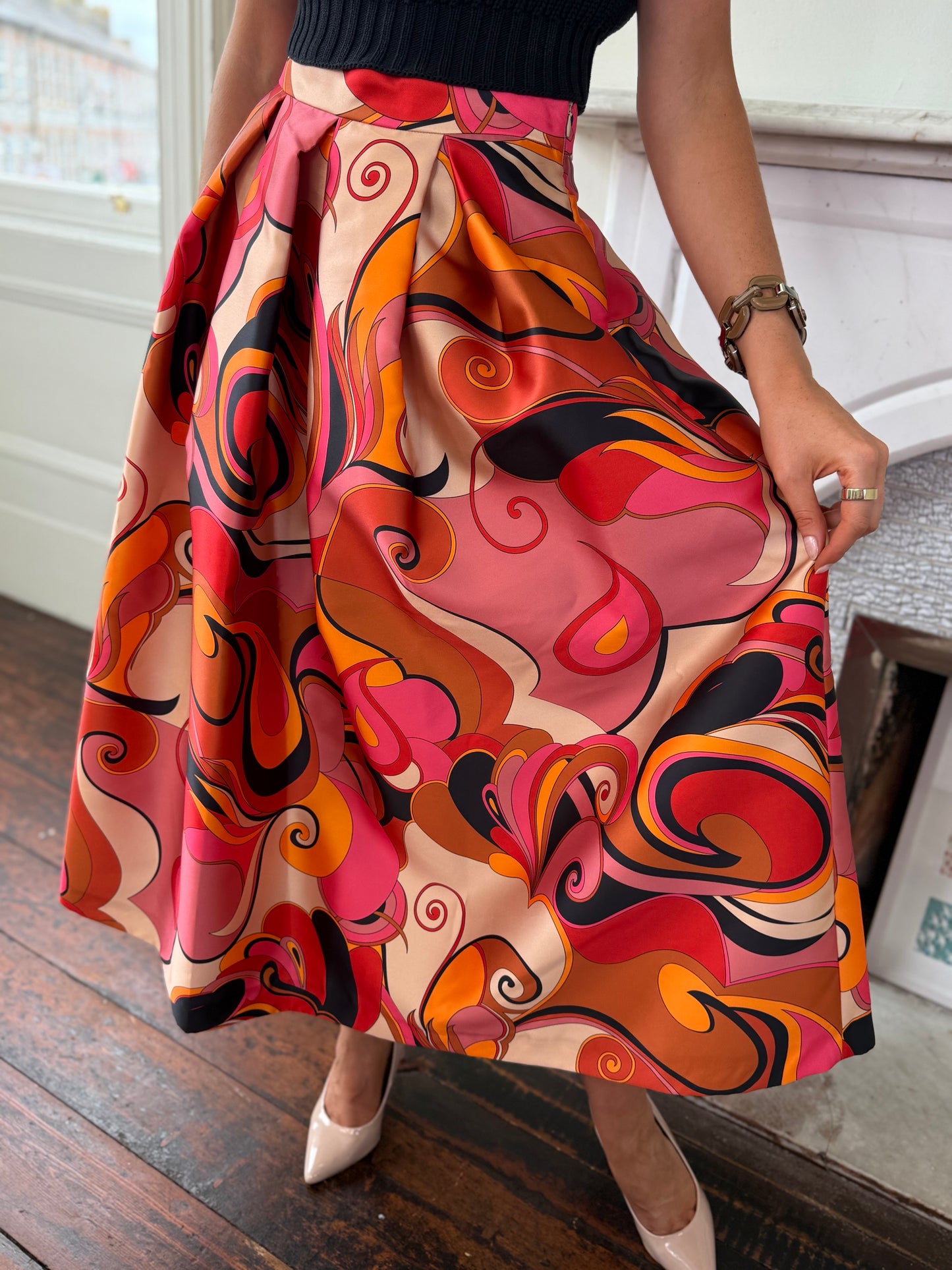 Lunatica Milano Pucci Printed Skirt