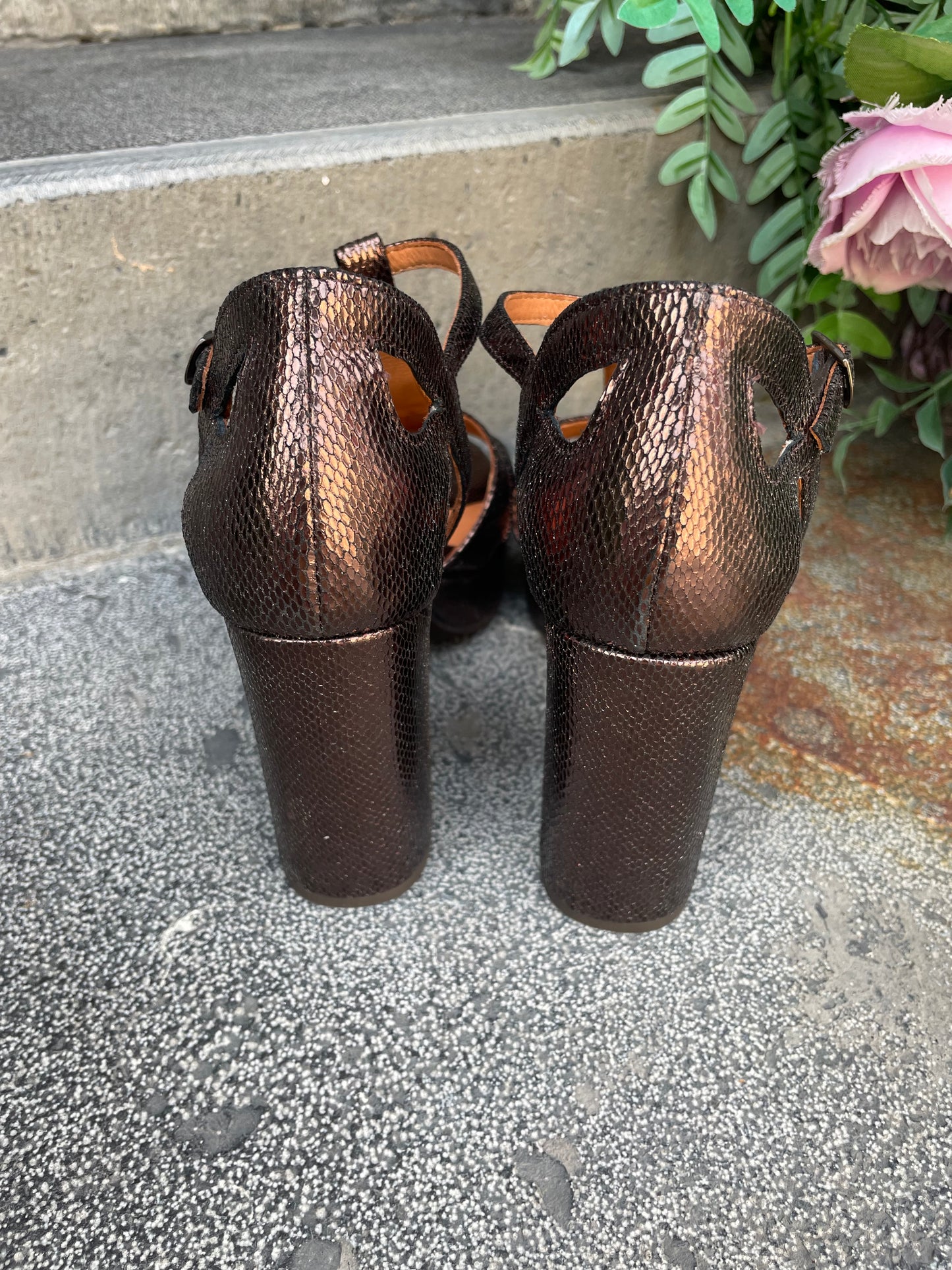 Esska Victoria Brown Metallic
