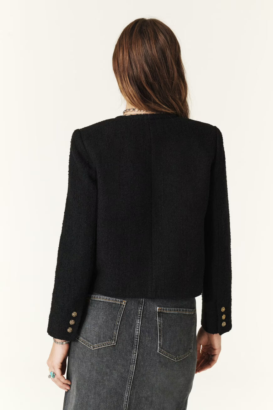 Ba&Sh Meredith Black Jacket