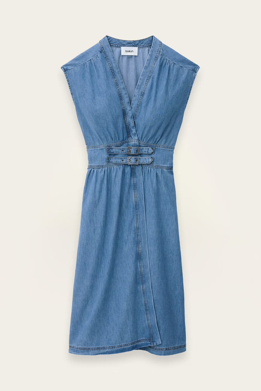 Ba&Sh Love Demin Dress