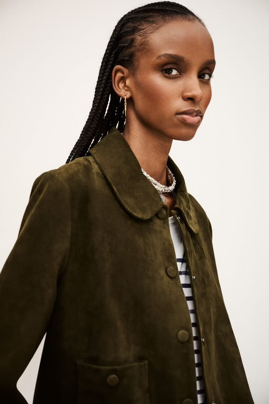 Ba&Sh Milas Straight-Cut Jacket
