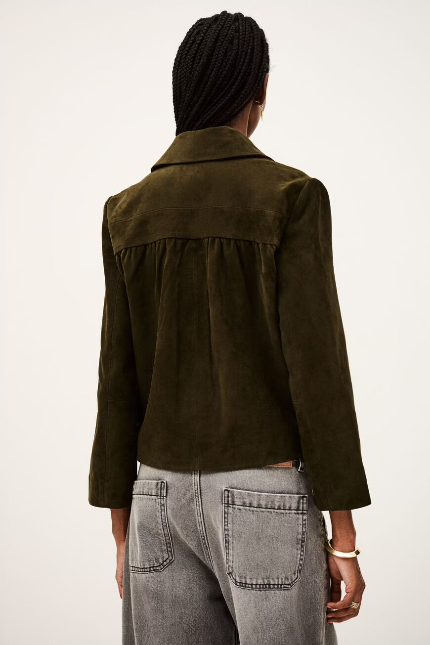 Ba&Sh Milas Straight-Cut Jacket