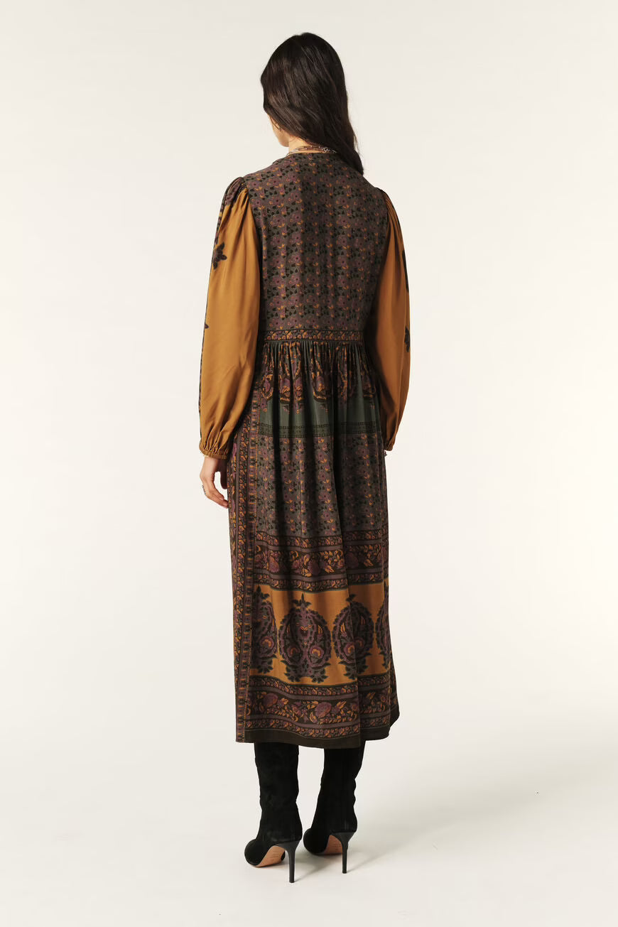 Ba&sh Barley Chocolate Brown Dress