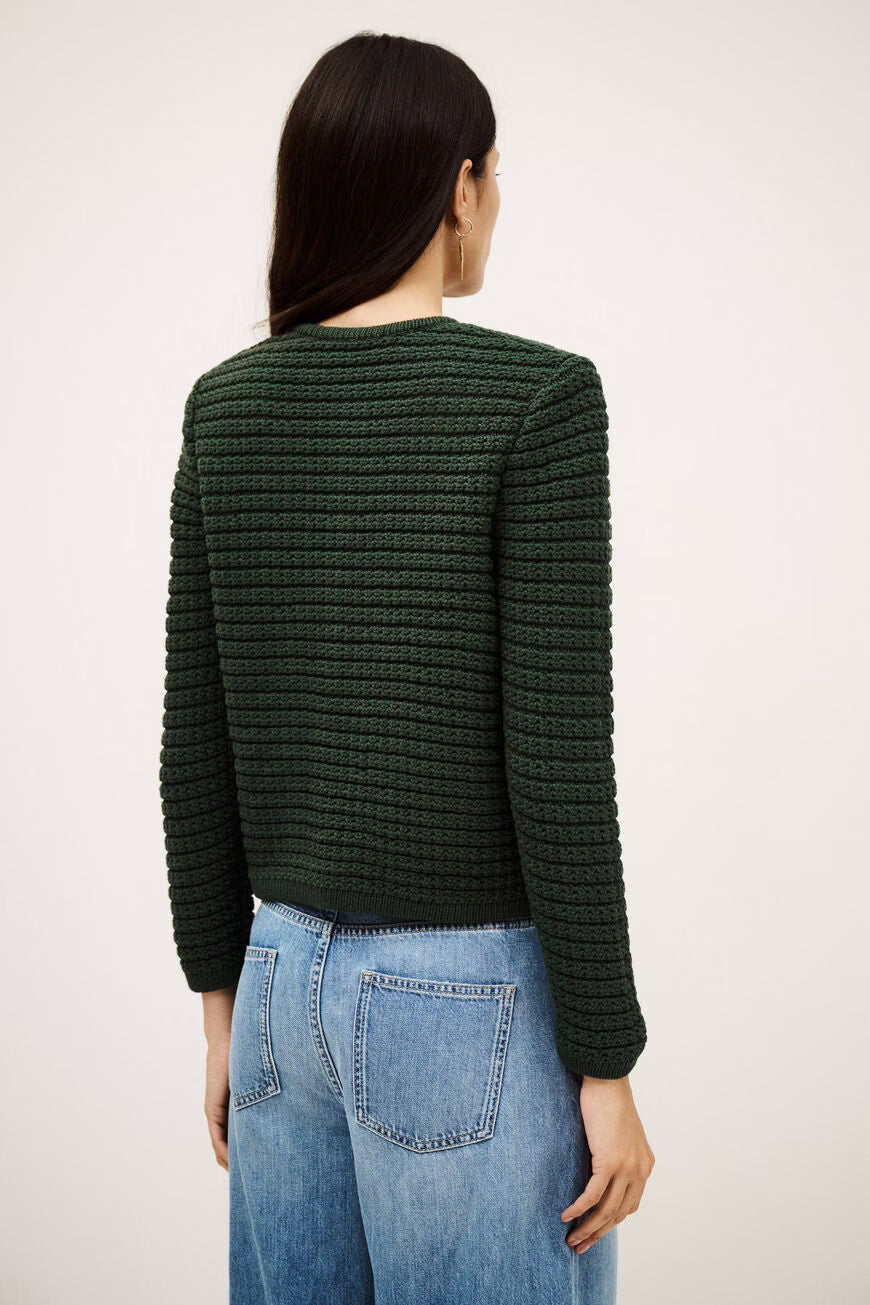 Ba&Sh Gaspard Green Cardigan