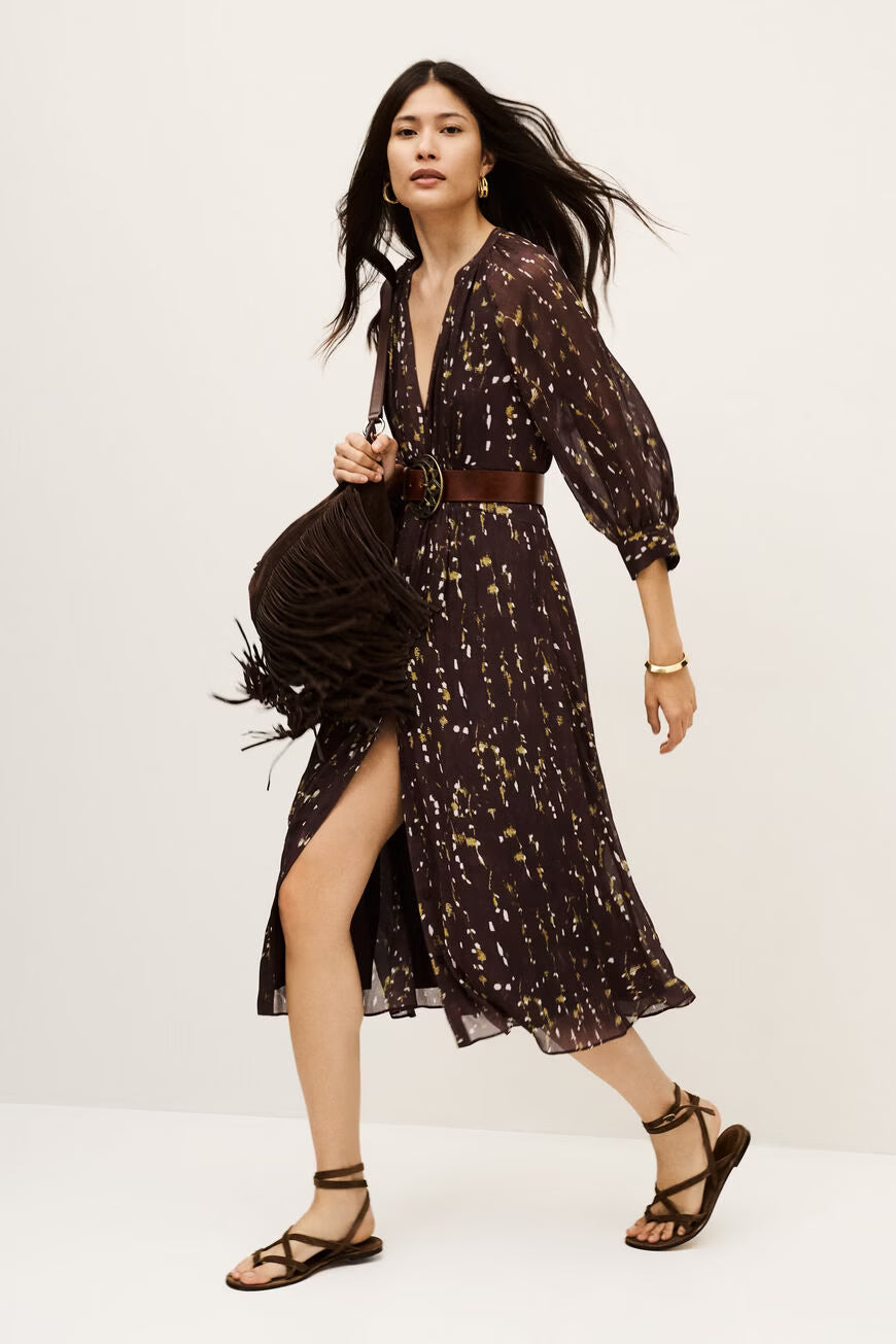 Ba&sh Karl Midi Length Dress