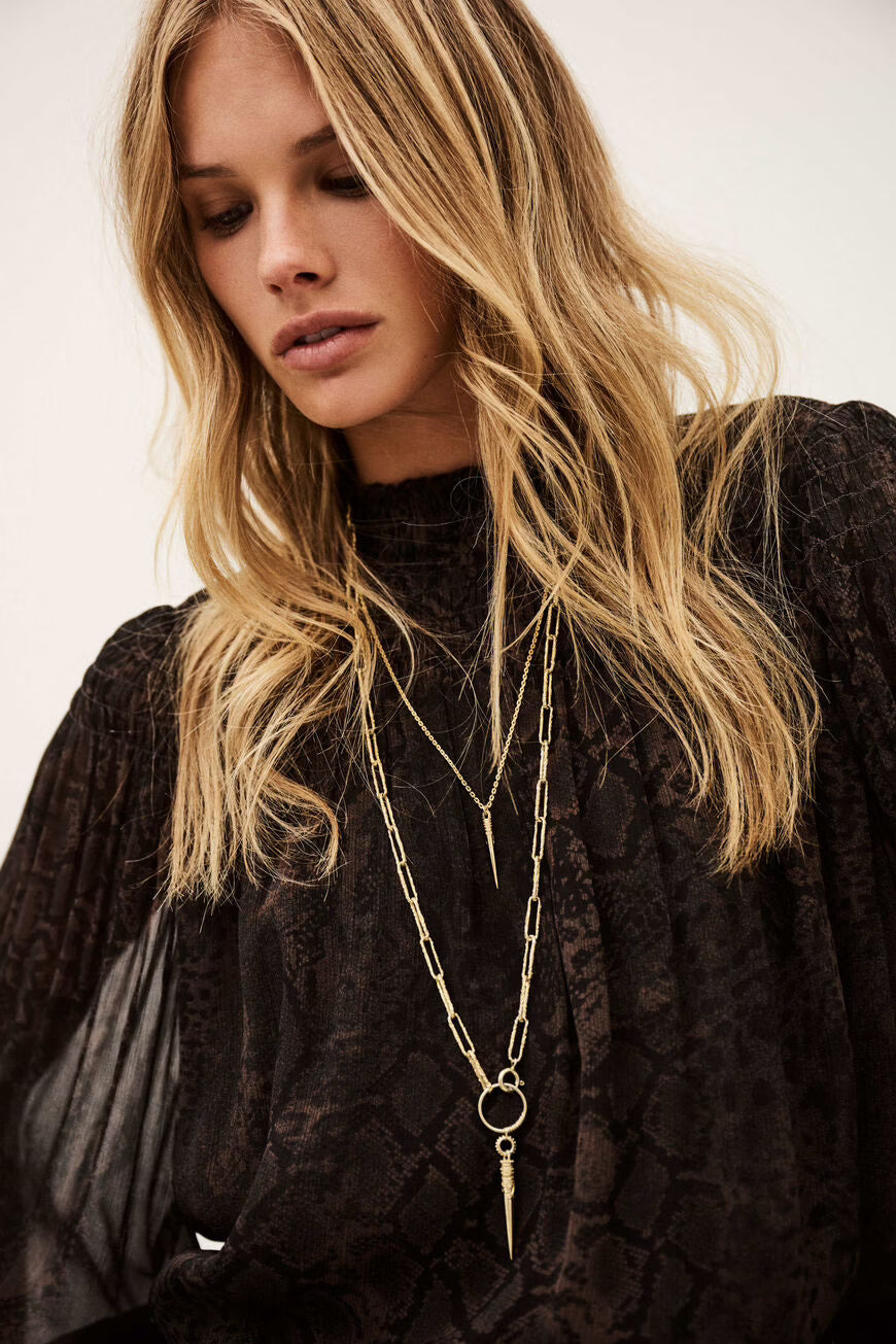 Ba&Sh Shamy Loose Fitting Blouse