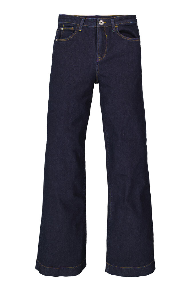 Garcia Celia Wide Leg Jeans in Dark Denim