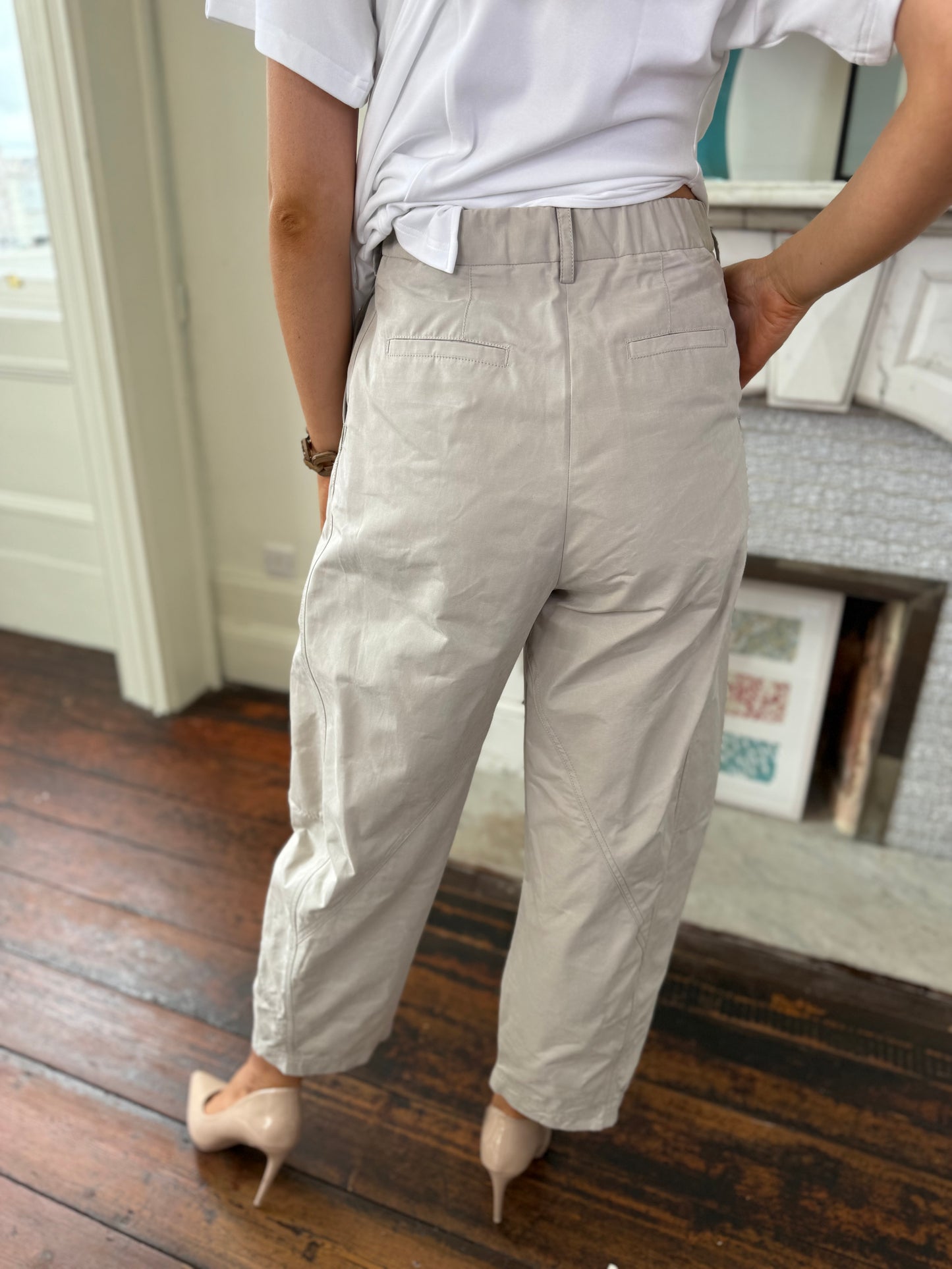 Herno Wide-Leg Elasticated Waistband Pants