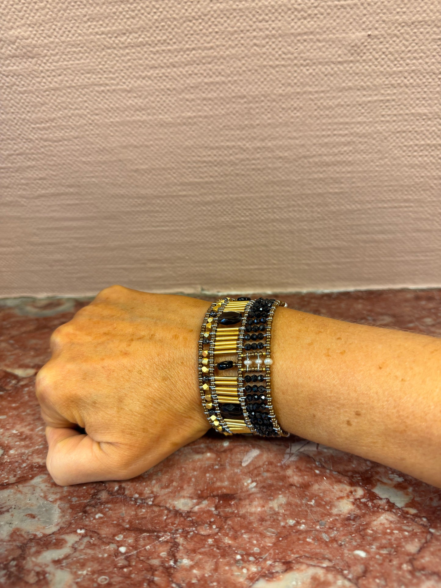 Ziio Doree Black Bracelet