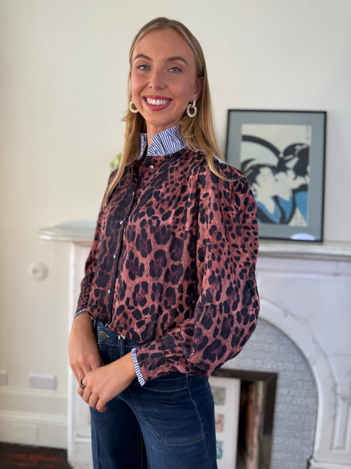 Manoush Leopard Print Shirt