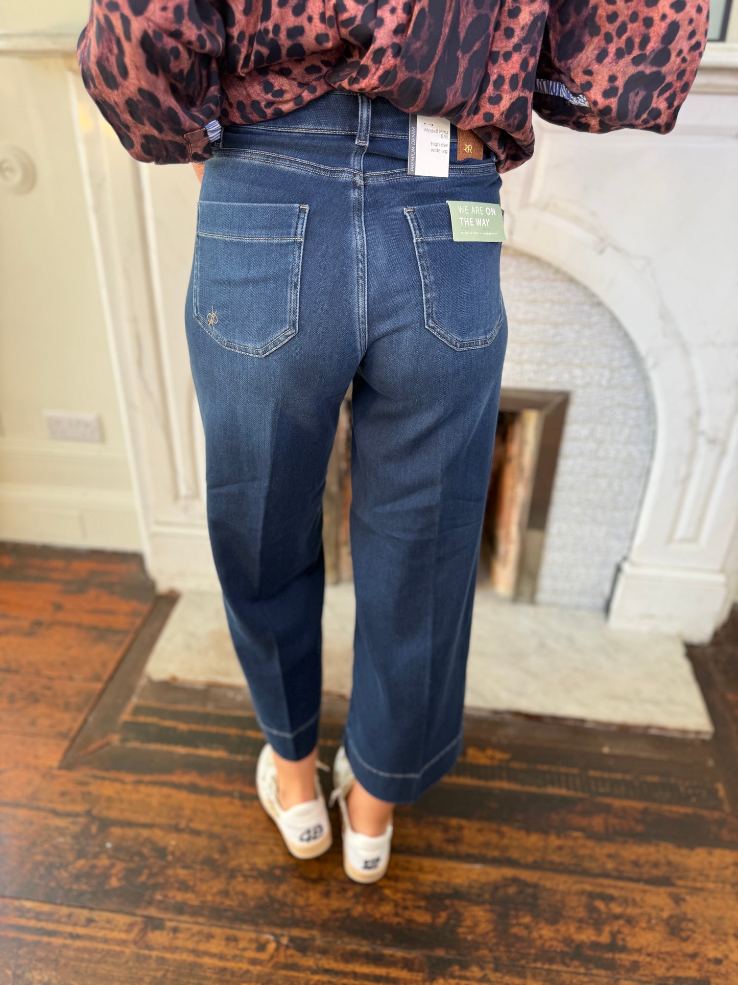Raffaello Rossi Miru 6/8 Slouchy Denim