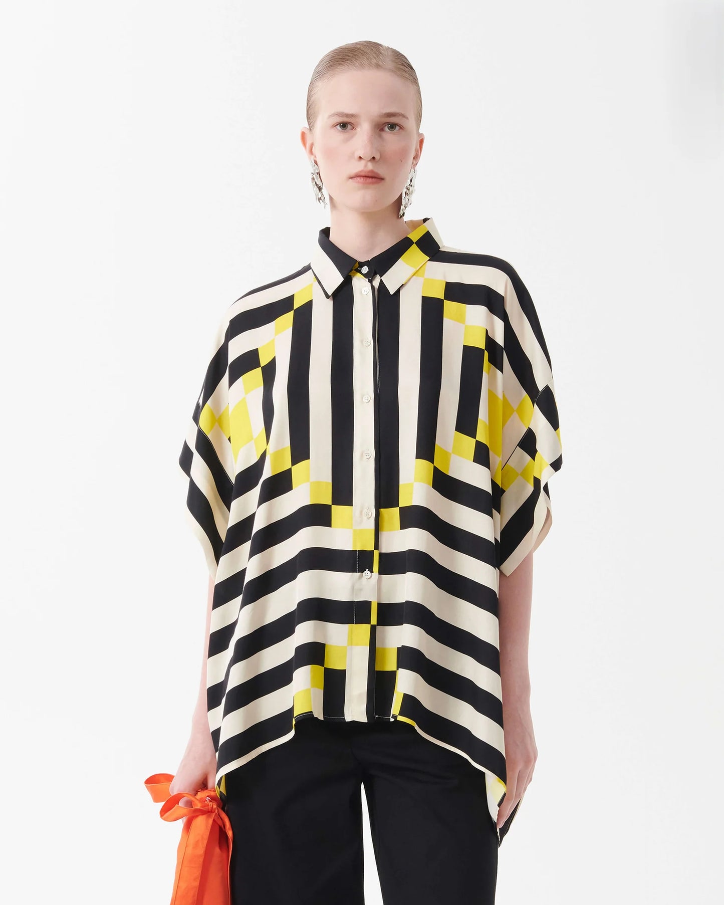 Beatrice B Loose Fitting Blouse
