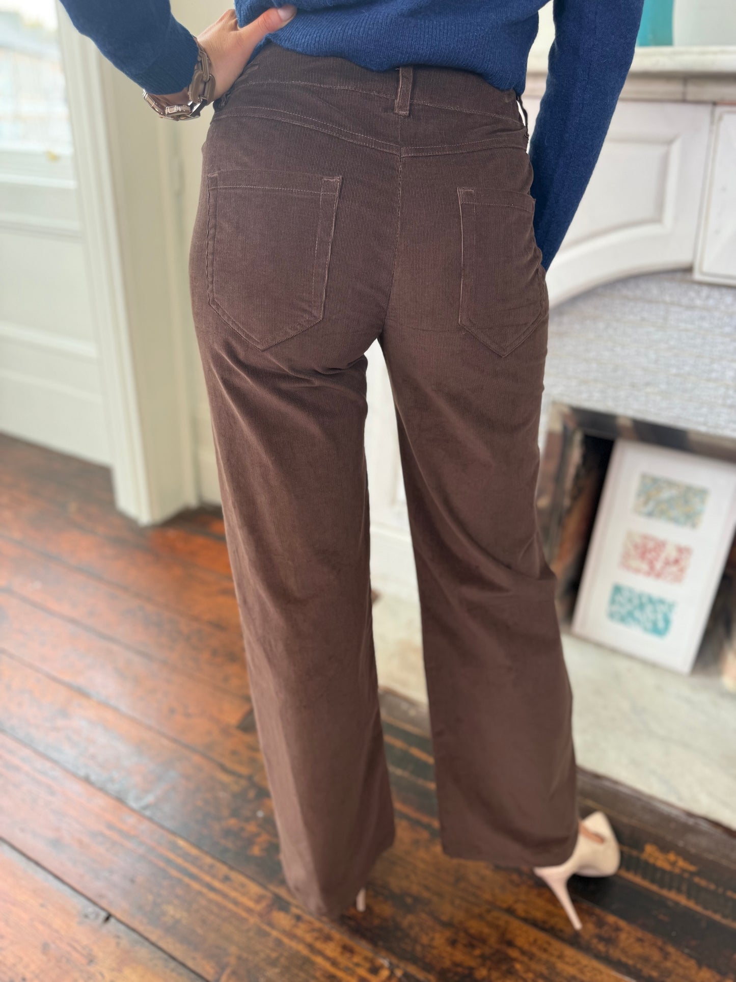 Iblues Martin Brown Fine Corduroy Jeans