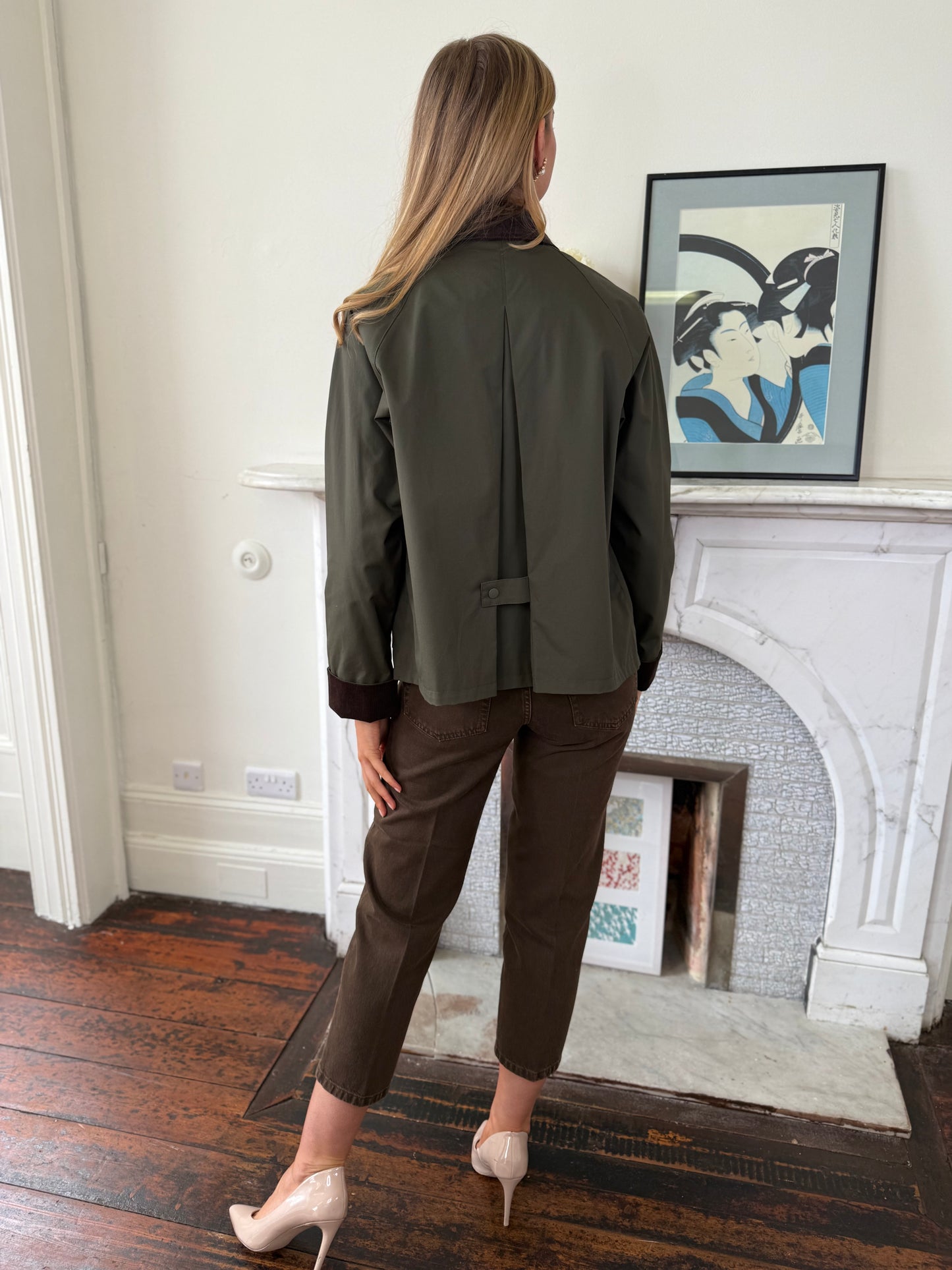 Iblues Sarzana Jacket in Khaki
