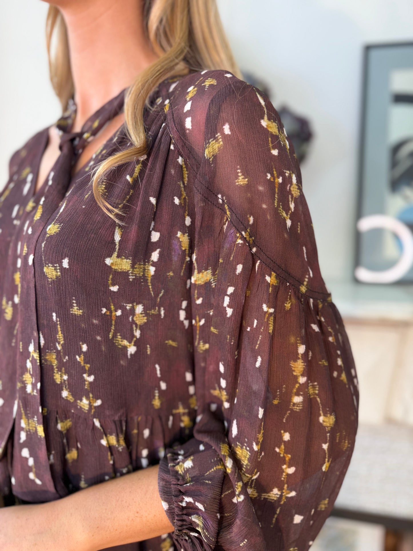 Ba&Sh Kamala Printed Top