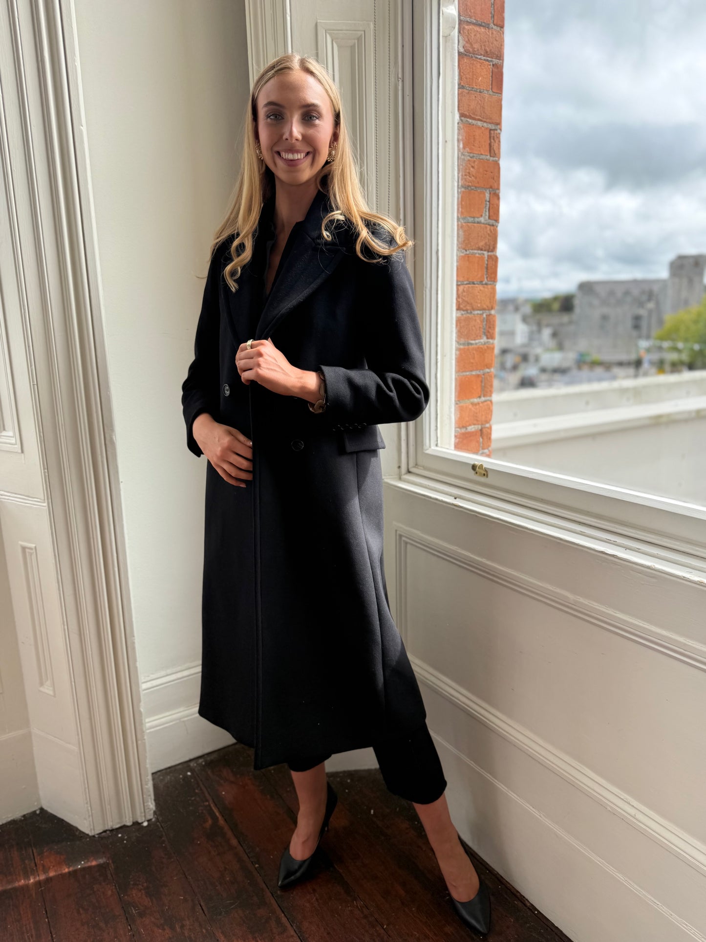 Iblues Maggy Wool Double Breasted Coat