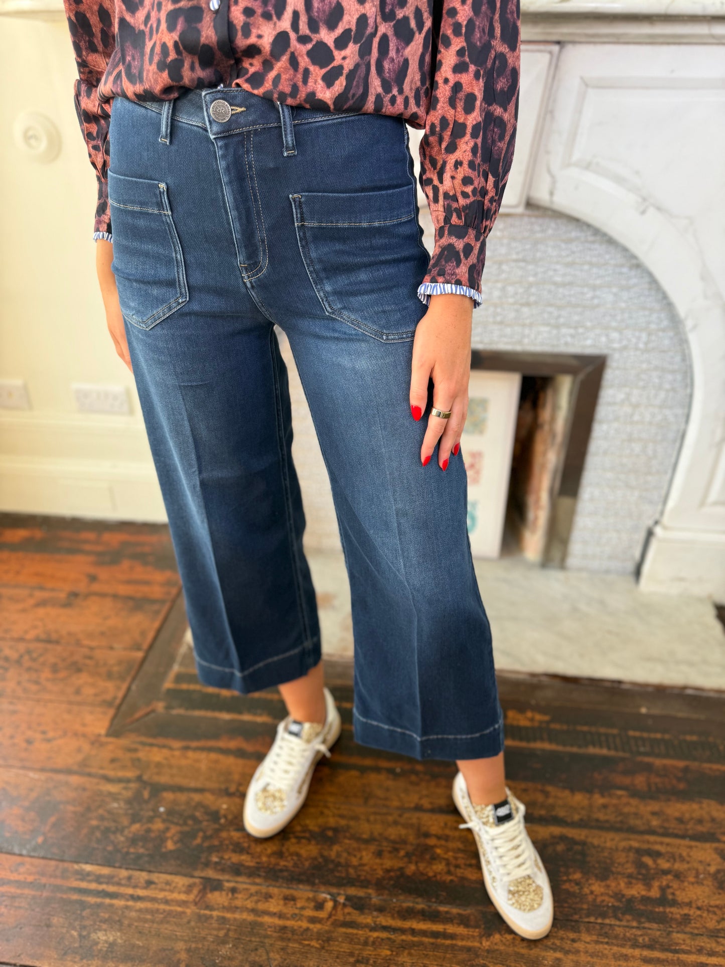 Raffaello Rossi Miru 6/8 Slouchy Denim