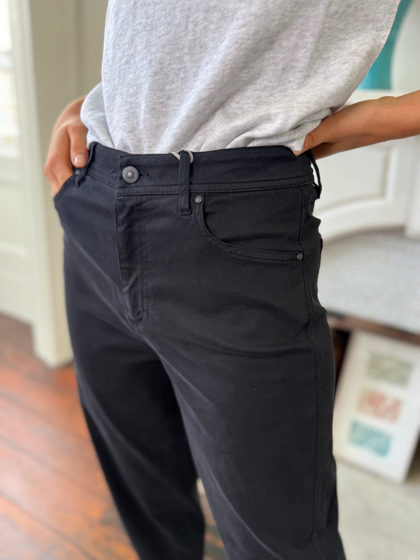Raffaello Rossi RR. Hanni Black Jeans