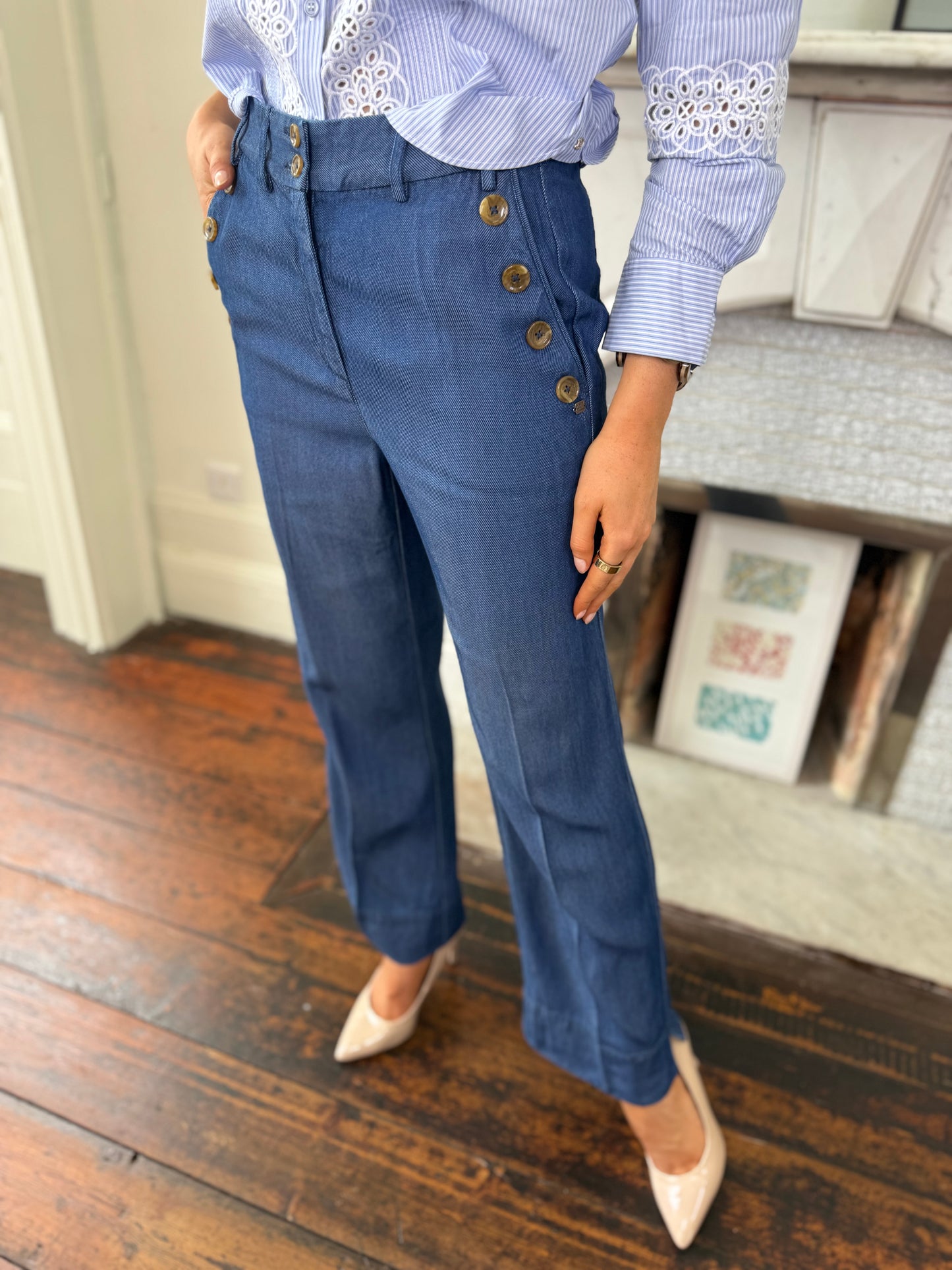 Gustav Cali Denim Trousers