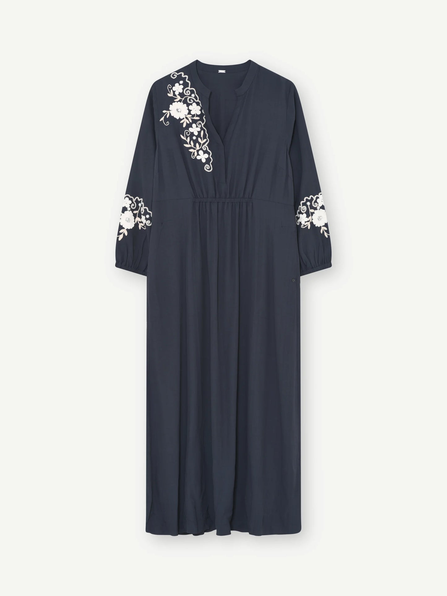 Gustav Navy Hali Long Dress
