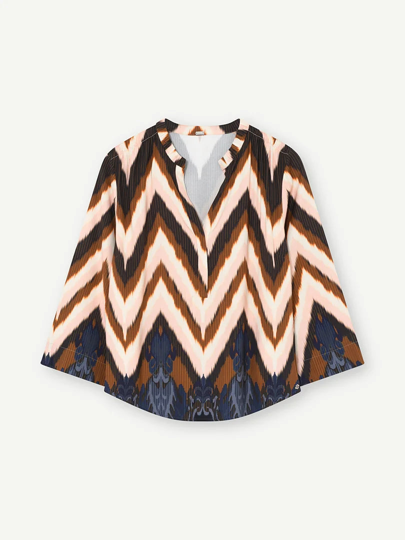 Gustav Sikka Multi Coloured Print Blouse