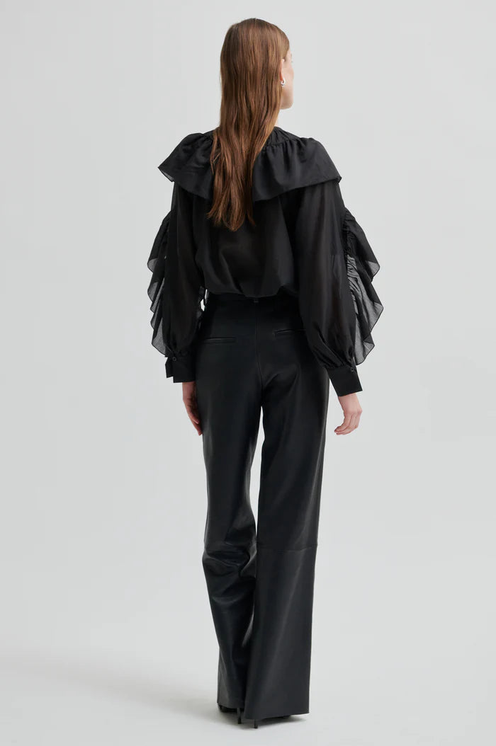 Second Female Aluna Bonded Leather Trousers