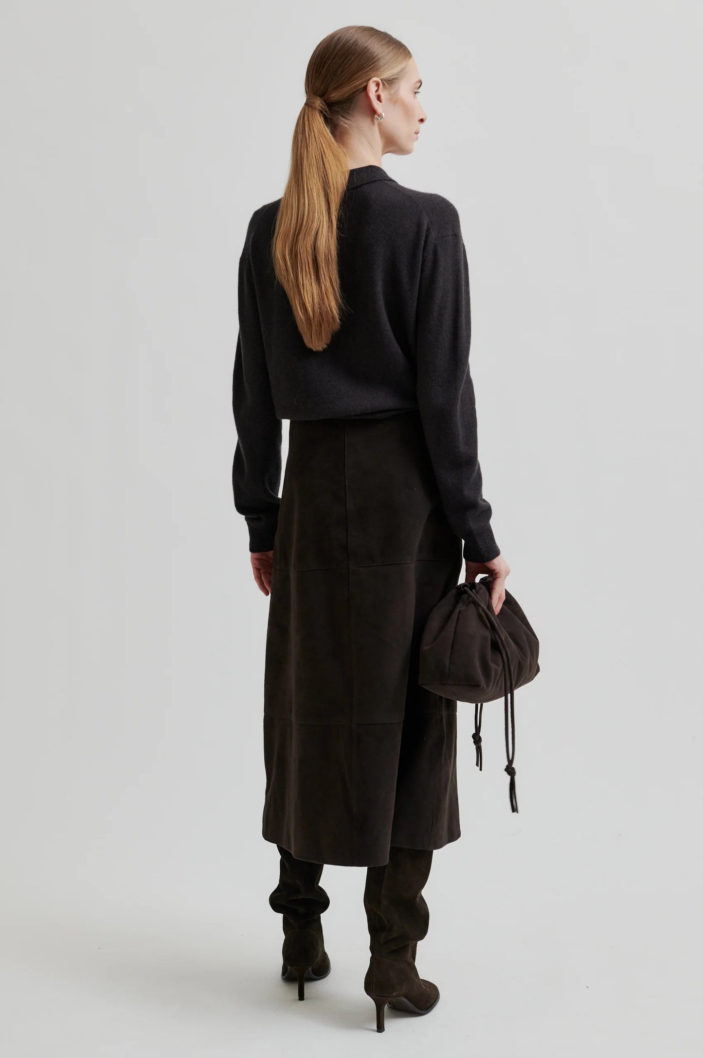 Second Female Noormie Suede Skirt