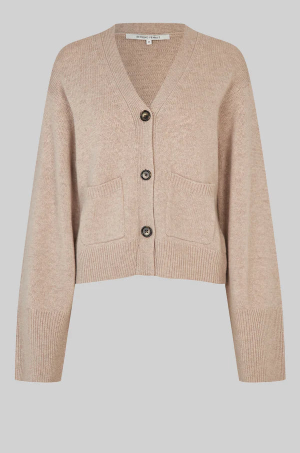 Second Female Alpha Knit Fitted Cardigan