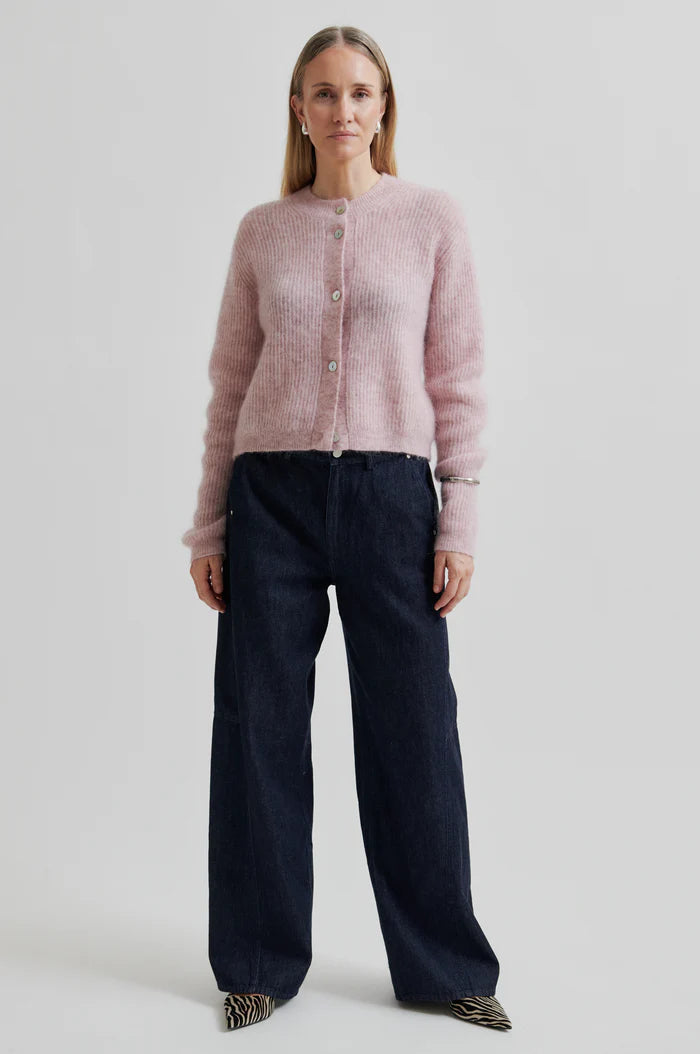 Second Female Andrea Knit Rib Cardigan