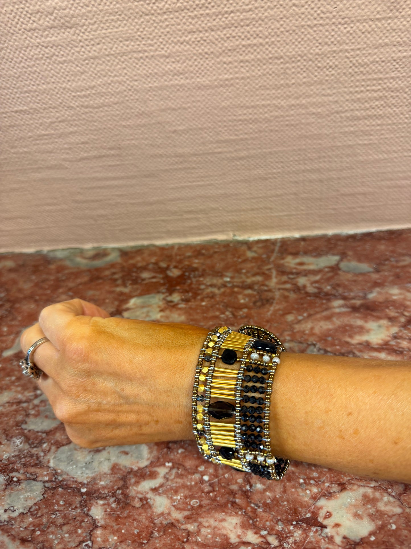 Ziio Doree Black Bracelet
