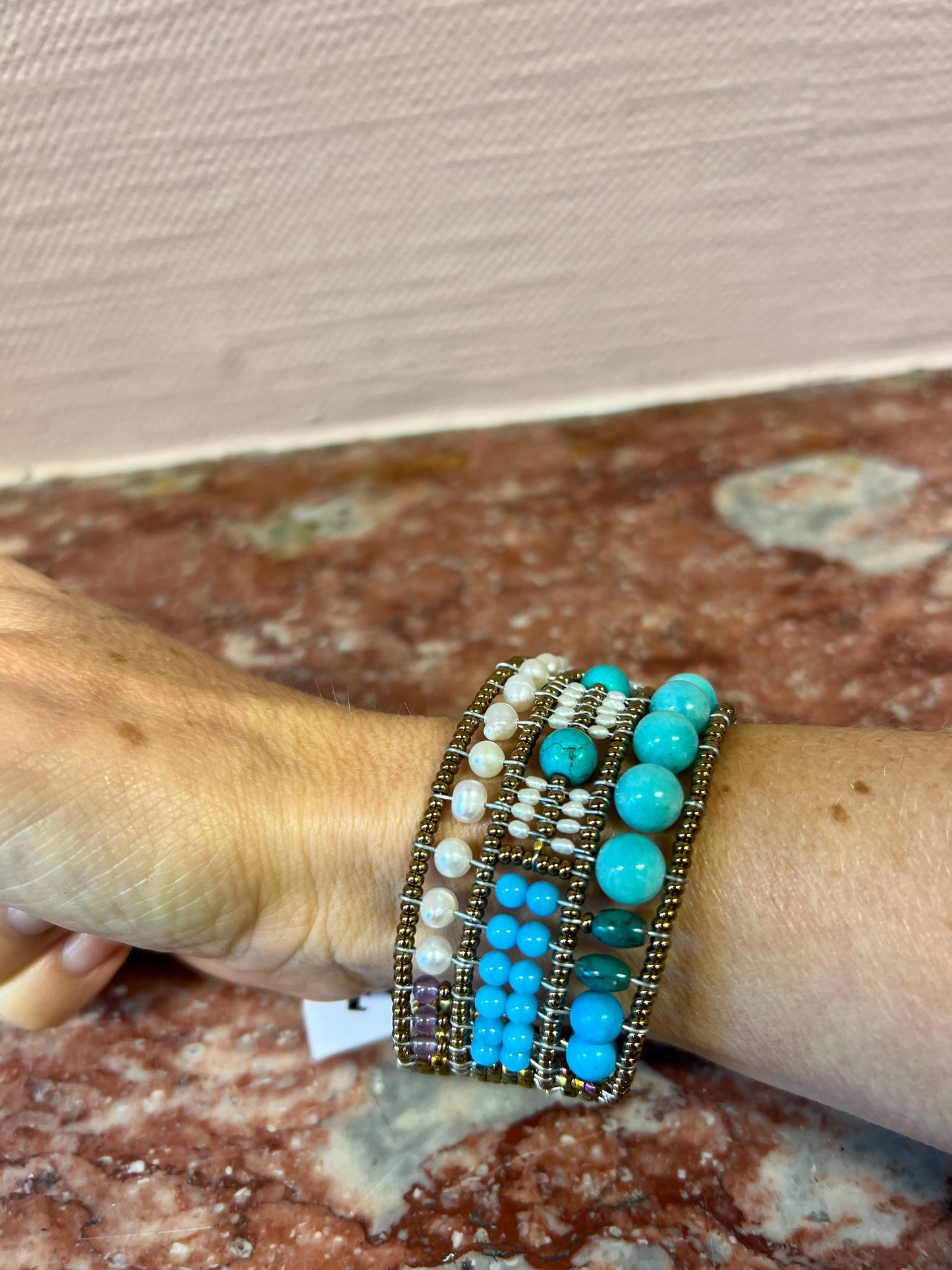 Shinju Liberty Azul Bracelet