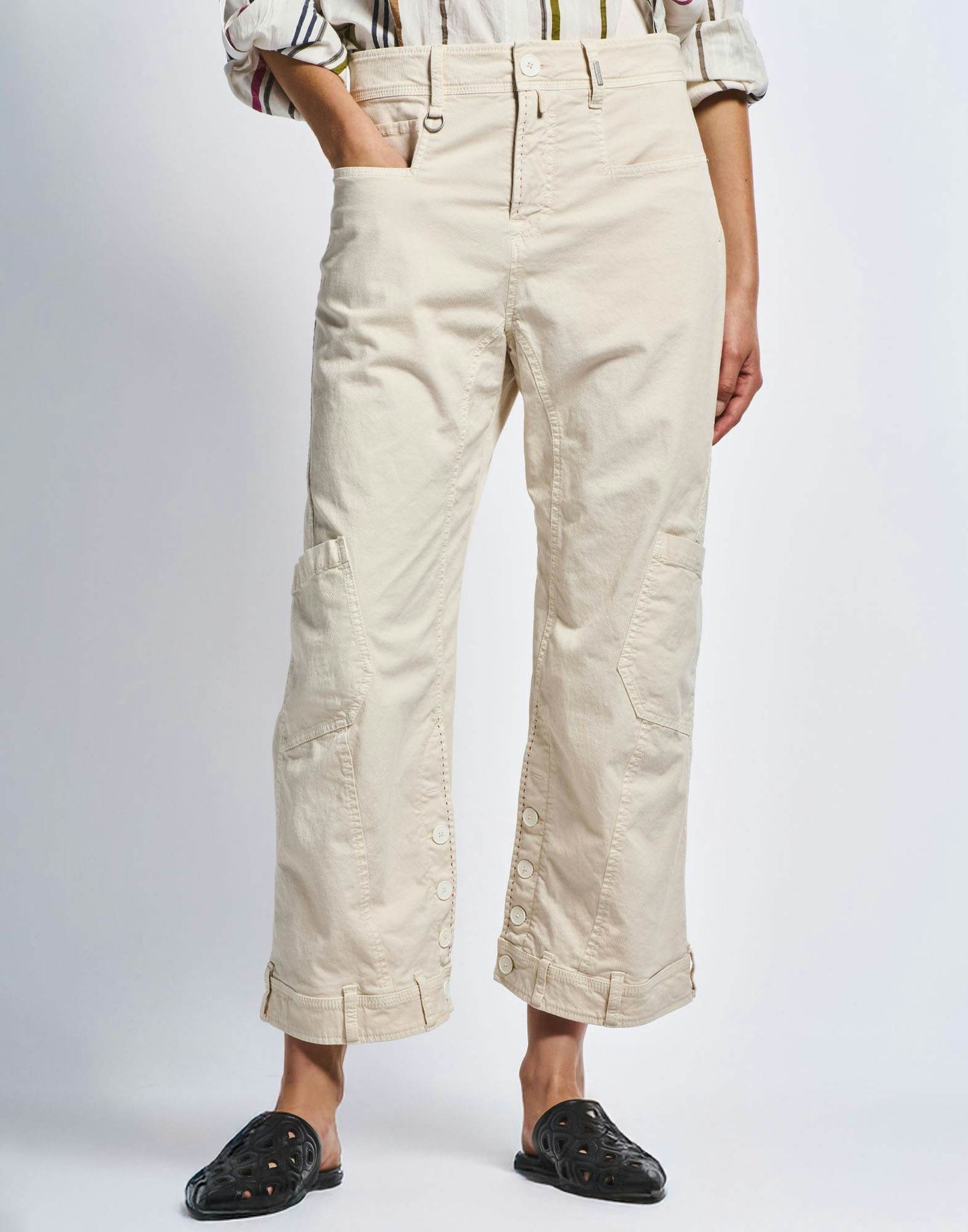 Hasten Cream Trousers