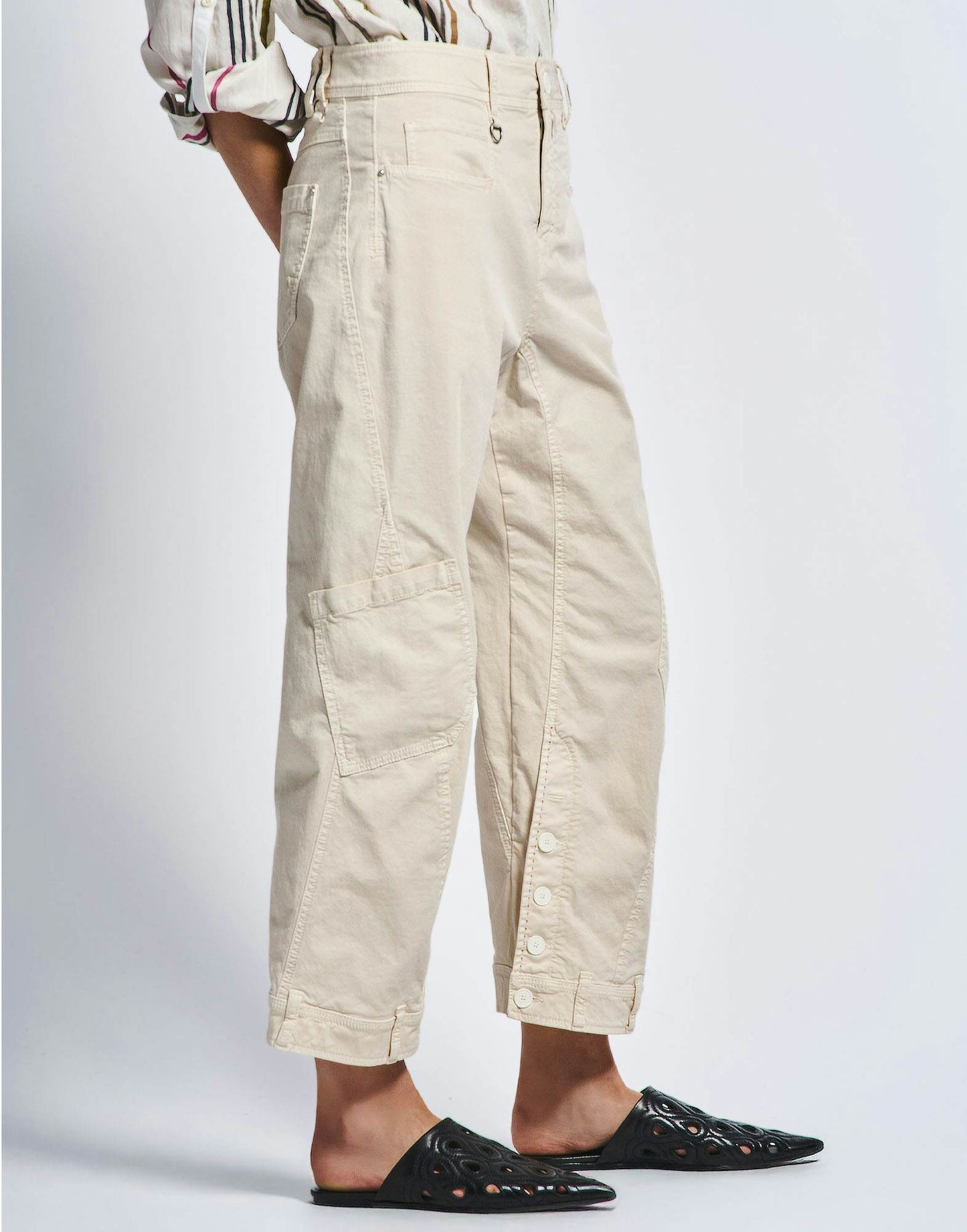 Hasten Cream Trousers