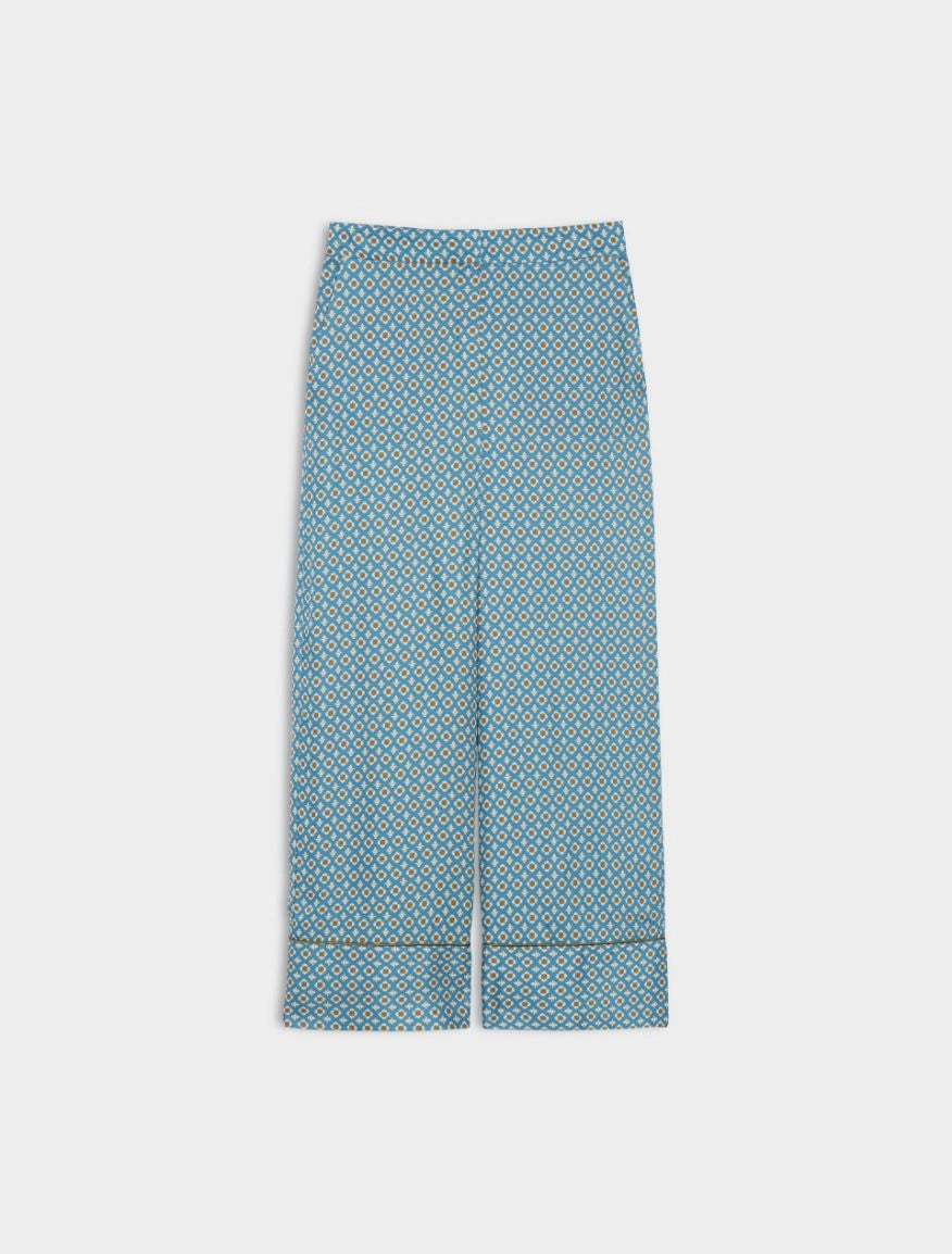 Iblues Printed Trousers Anise