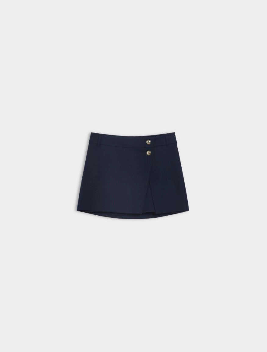 Iblues Wrap Shorts Midnight Blue