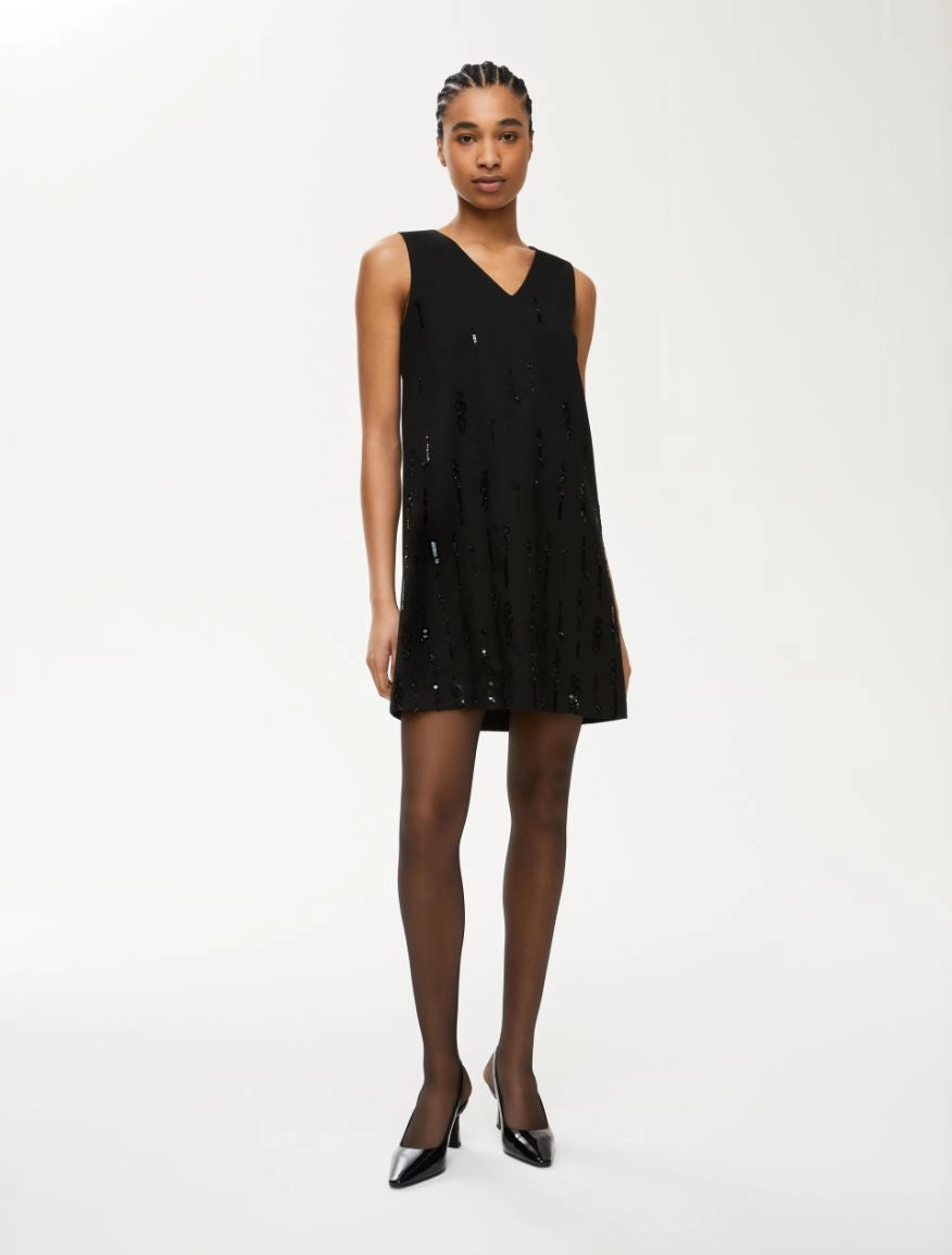 Iblues Oxalis Black Dress