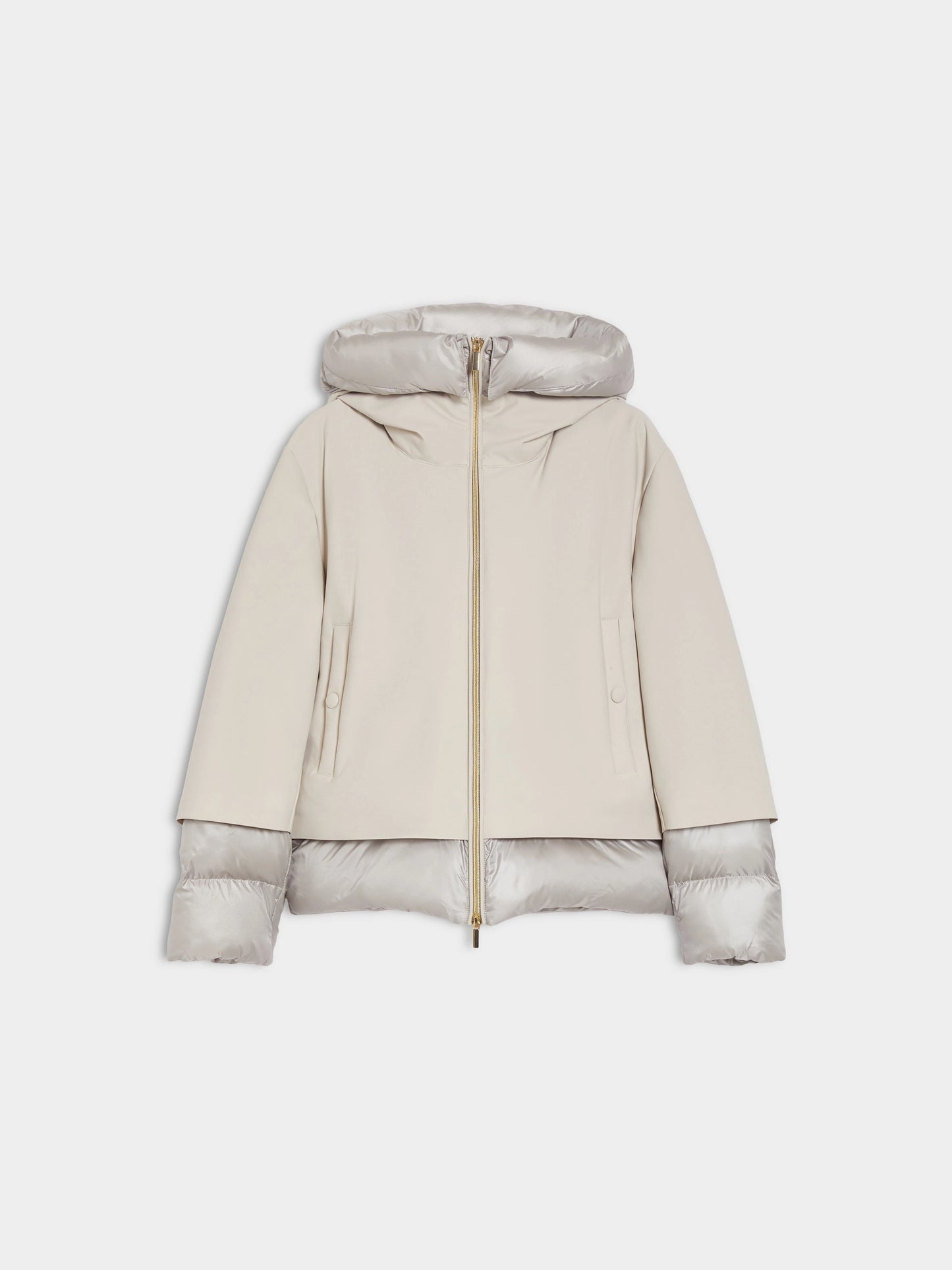 Iblues Hooded Jacket Mastic