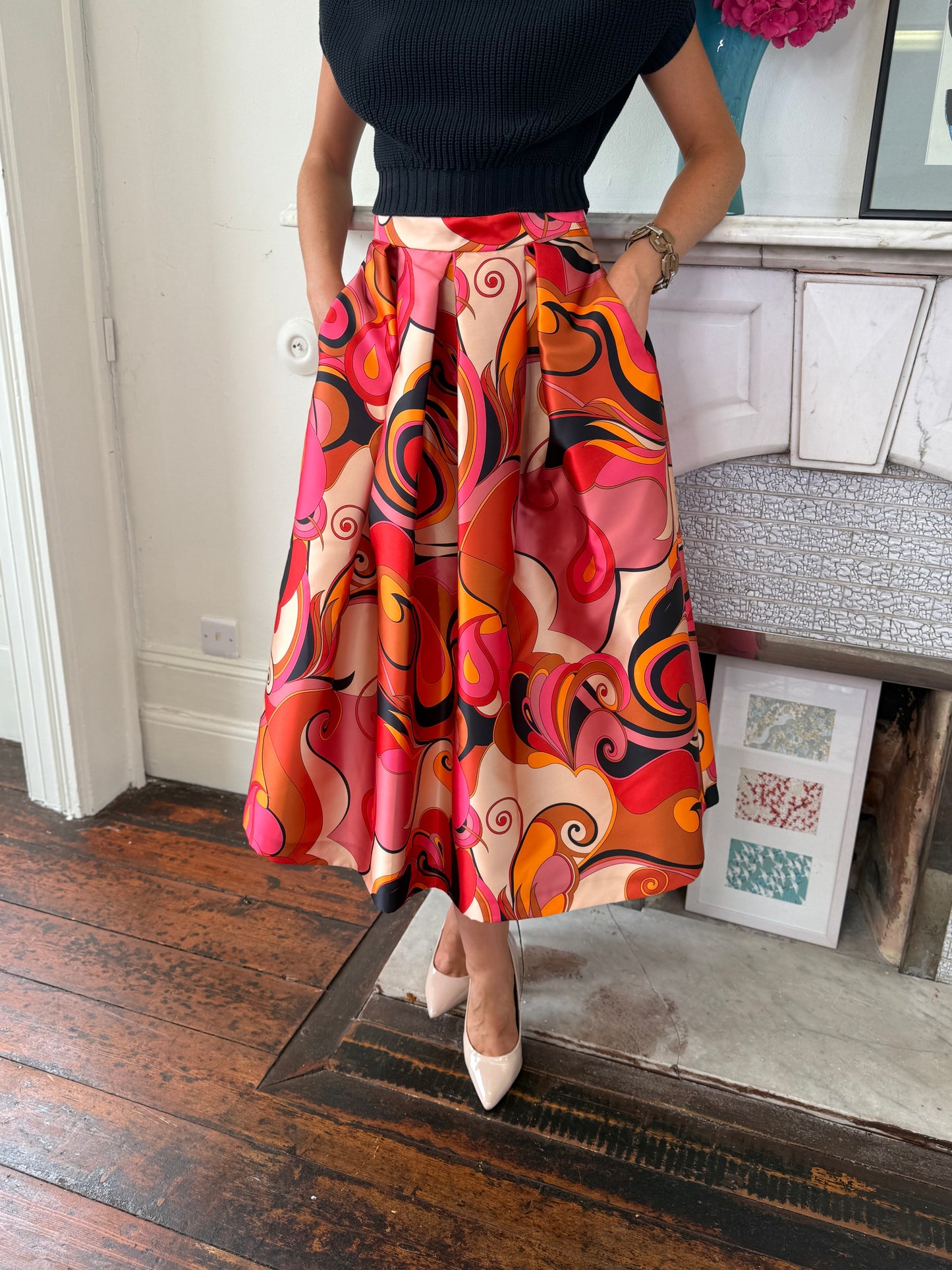 Lunatica Milano Pucci Printed Skirt