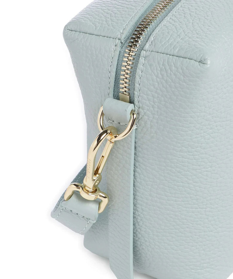 Coccinelle Nory Grained Leather Aquamarine Bag