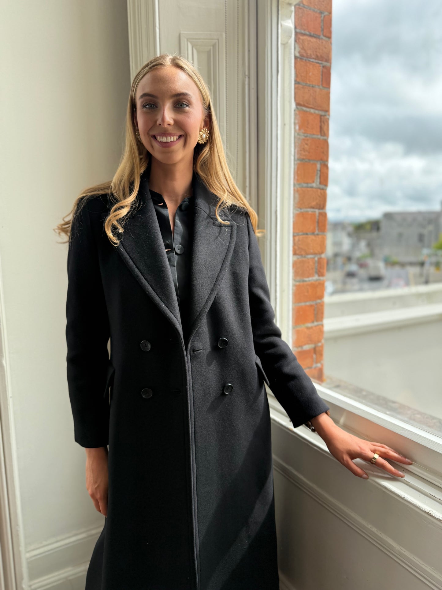 Iblues Maggy Wool Double Breasted Coat