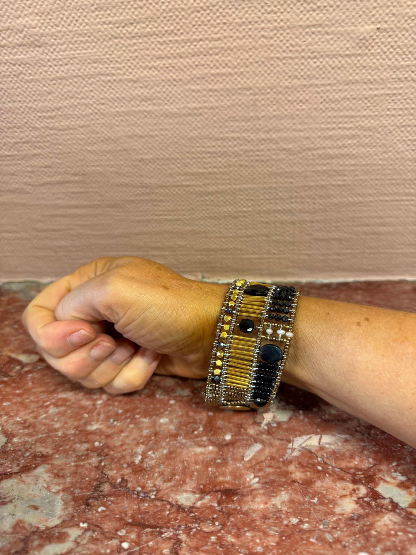 Ziio Doree Black Bracelet