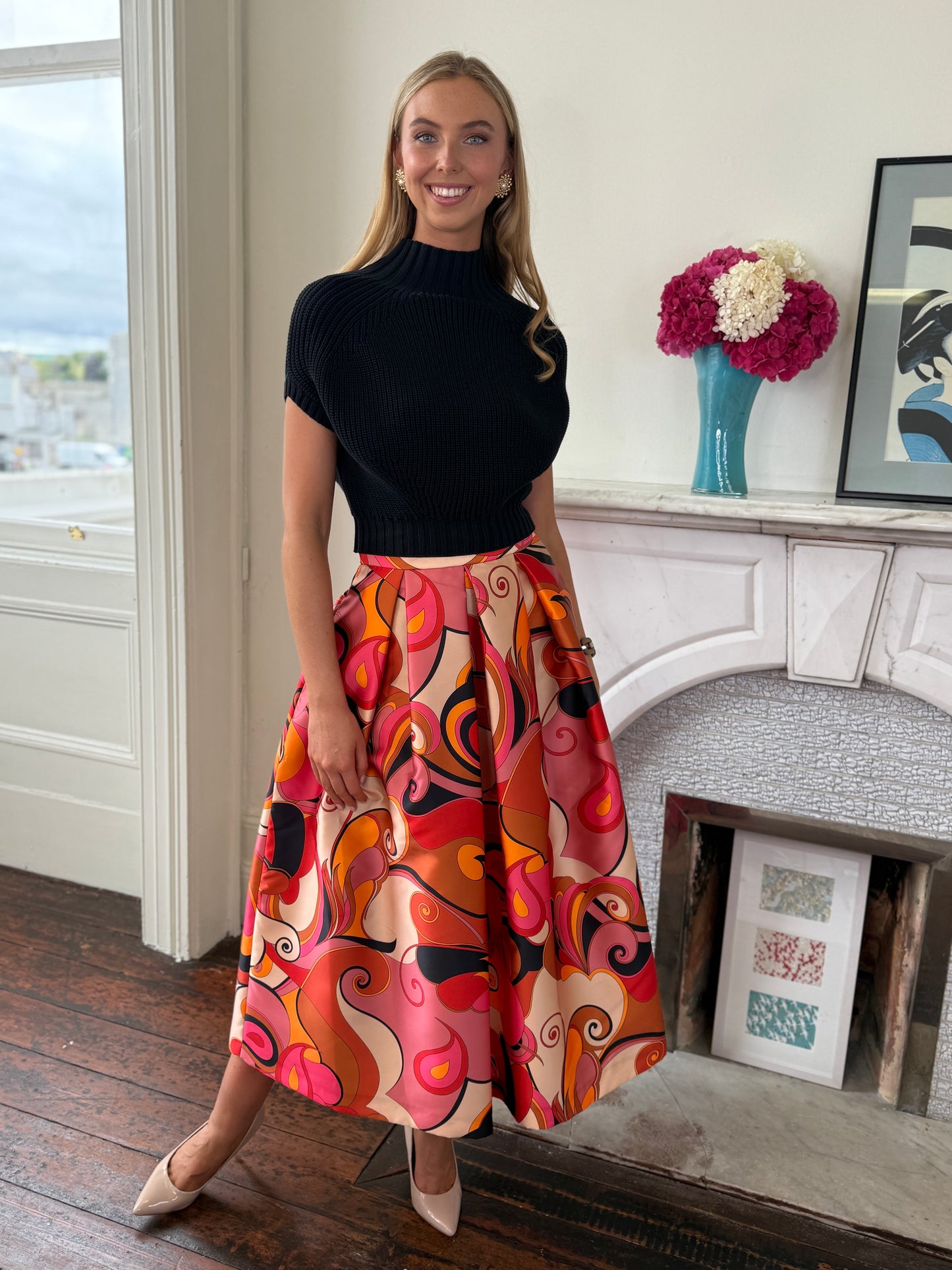 Lunatica Milano Pucci Printed Skirt