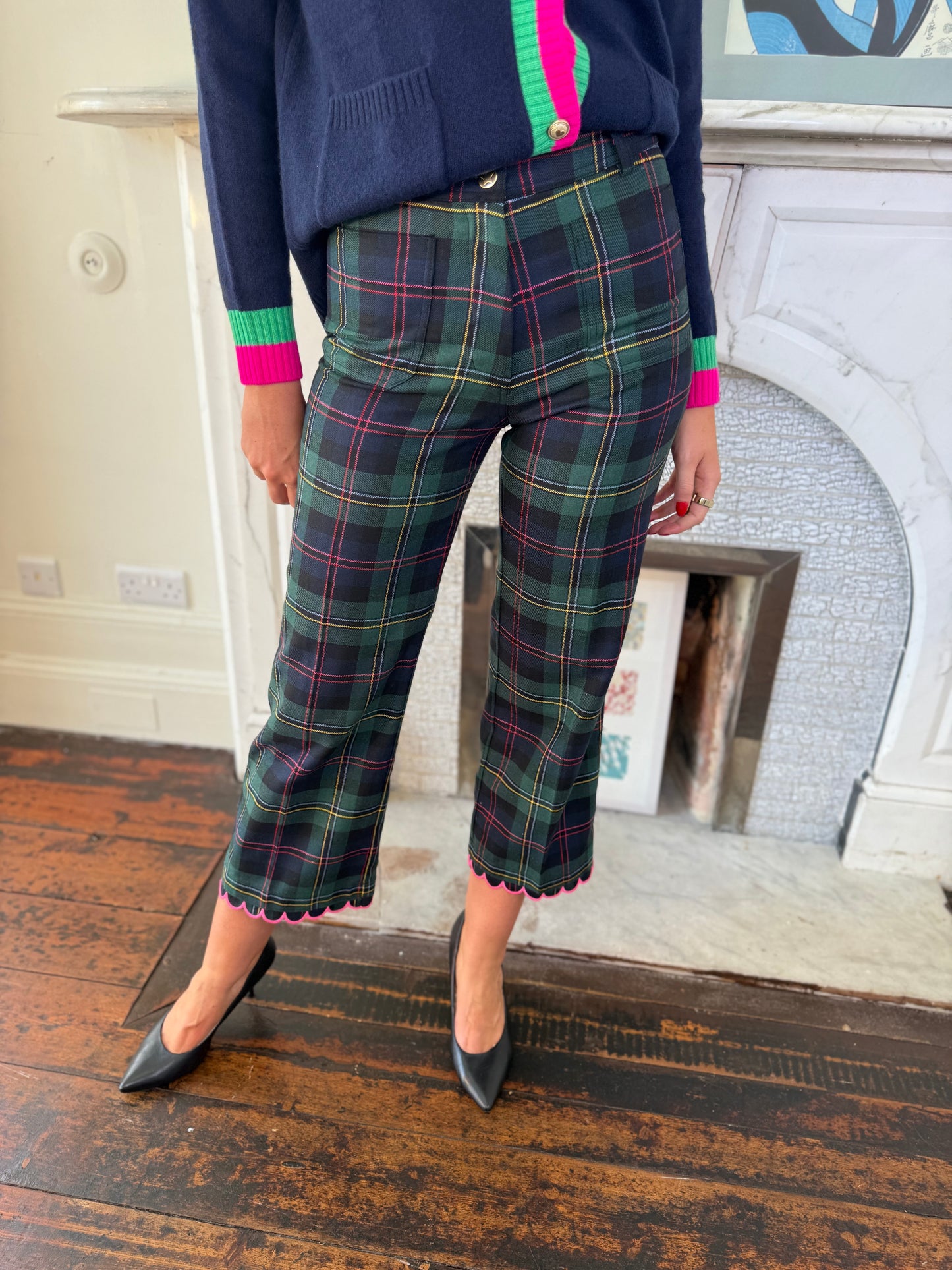 Vilagallo Tartan Trousers
