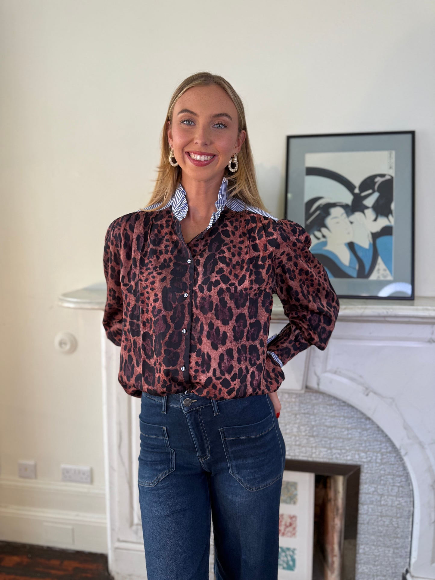 Manoush Leopard Print Shirt