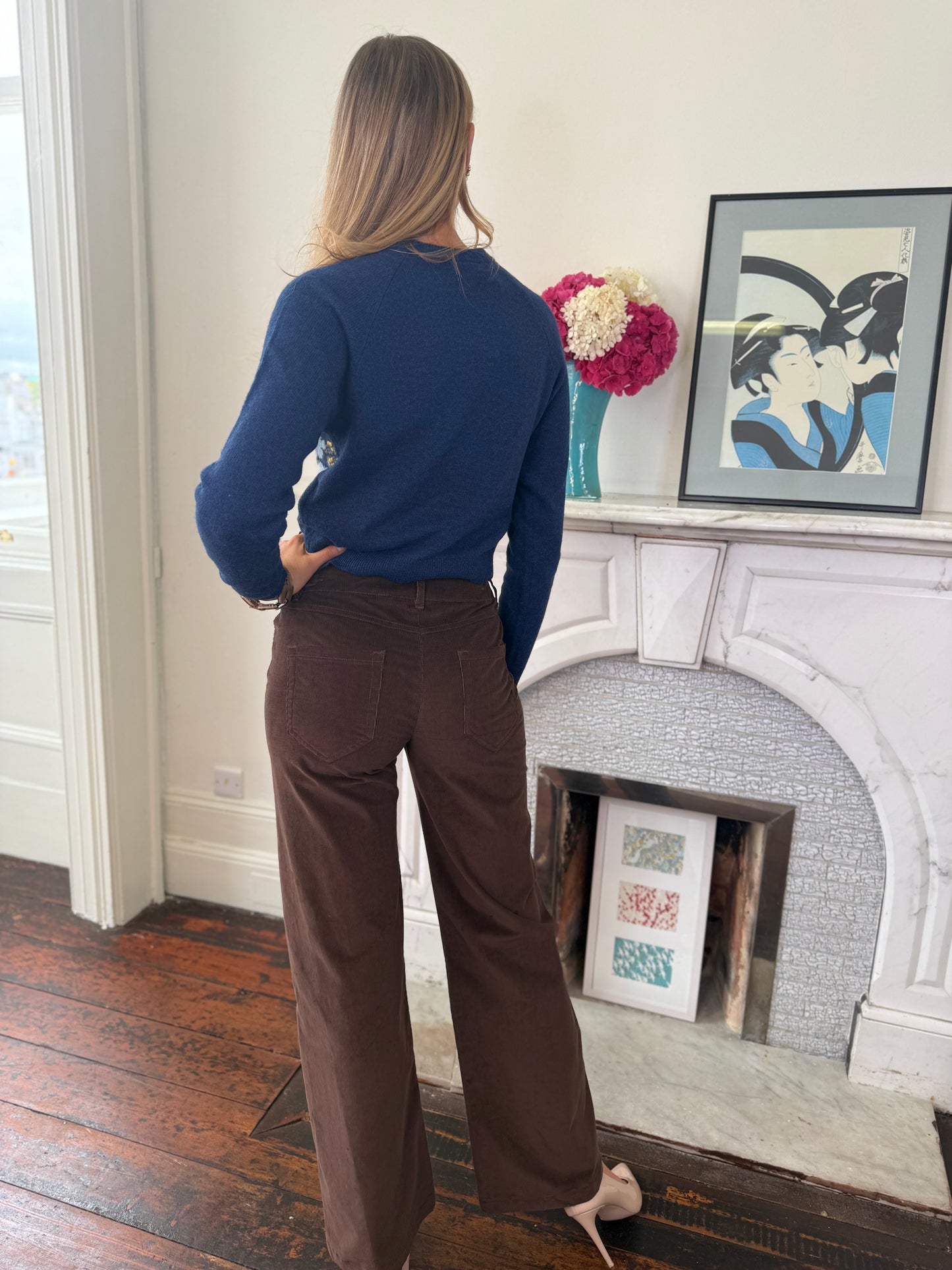 Iblues Martin Brown Fine Corduroy Jeans