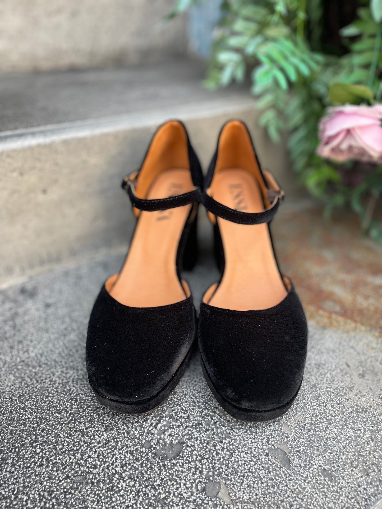 Esska Viv Velvet Black