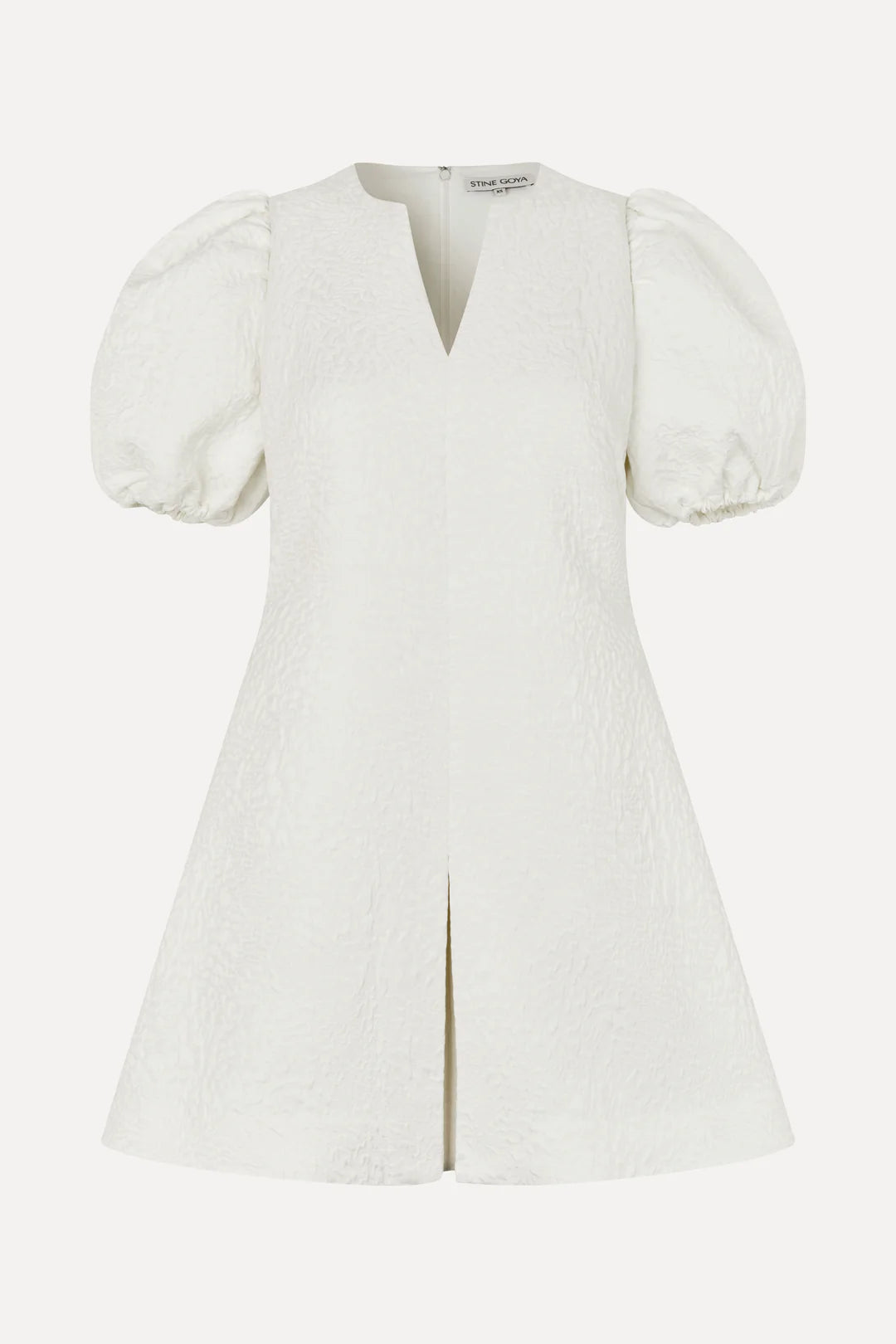 Stine Goya Angled Pleat Mini Dress