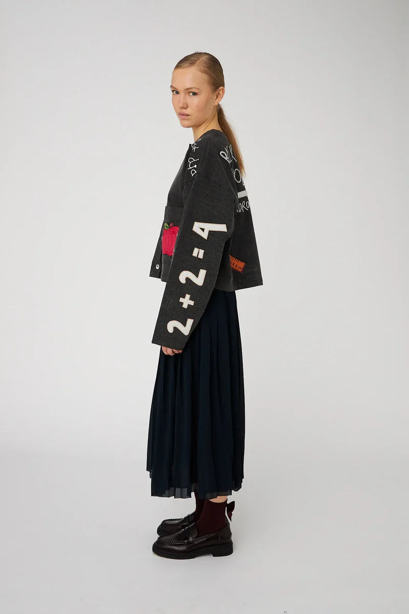 Stella Nova Chalk Board Jacket Almost Black
